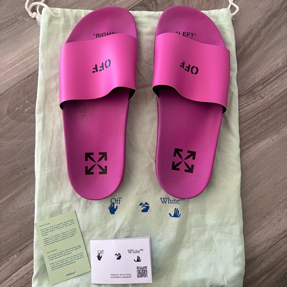 Off White Slides - image 2